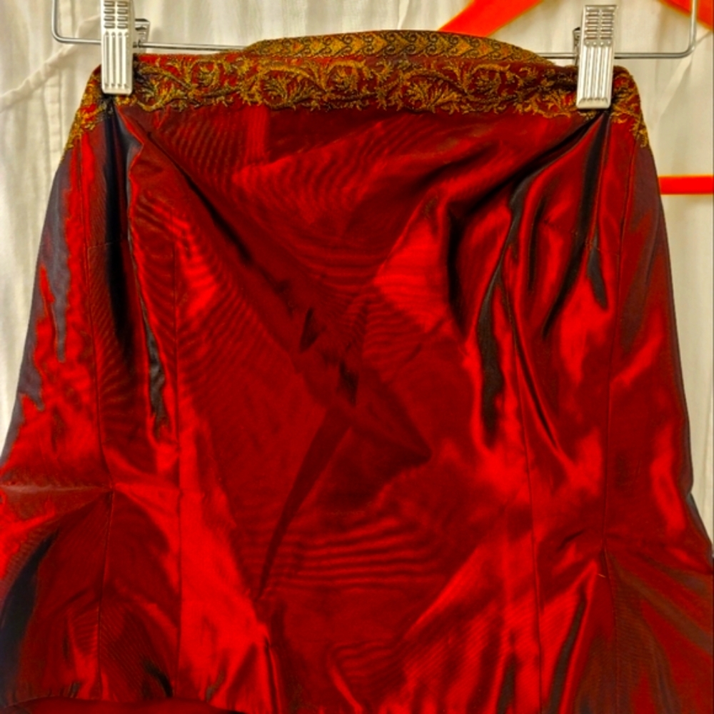 Ann Taylor strapless top